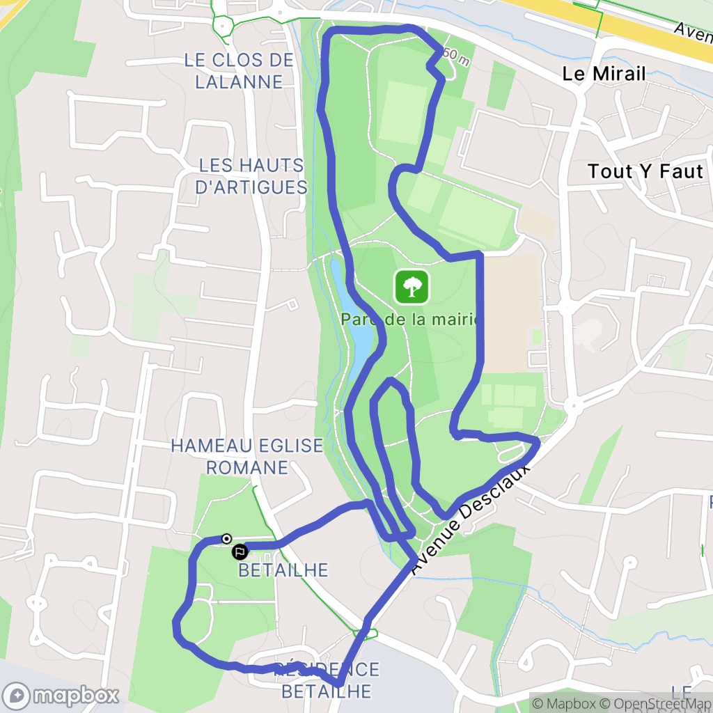 Artigues-près-Bordeaux: routekaart voor buitenactiviteiten - France