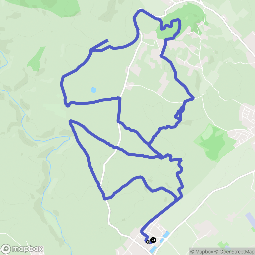Cournonterral : carte du parcours de randonnée - France