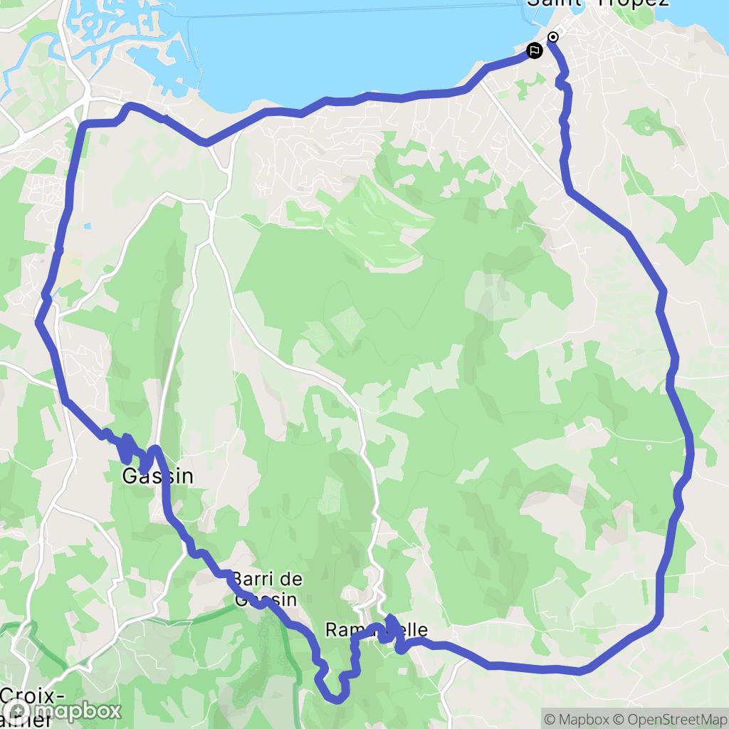 Saint-Tropez: routekaart voor buitenactiviteiten - France
