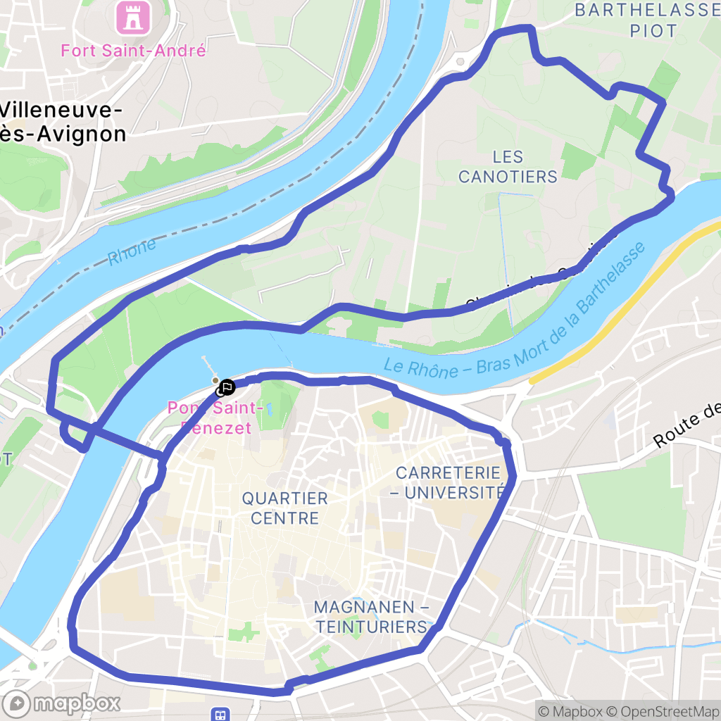 Avignon: routekaart voor buitenactiviteiten - France