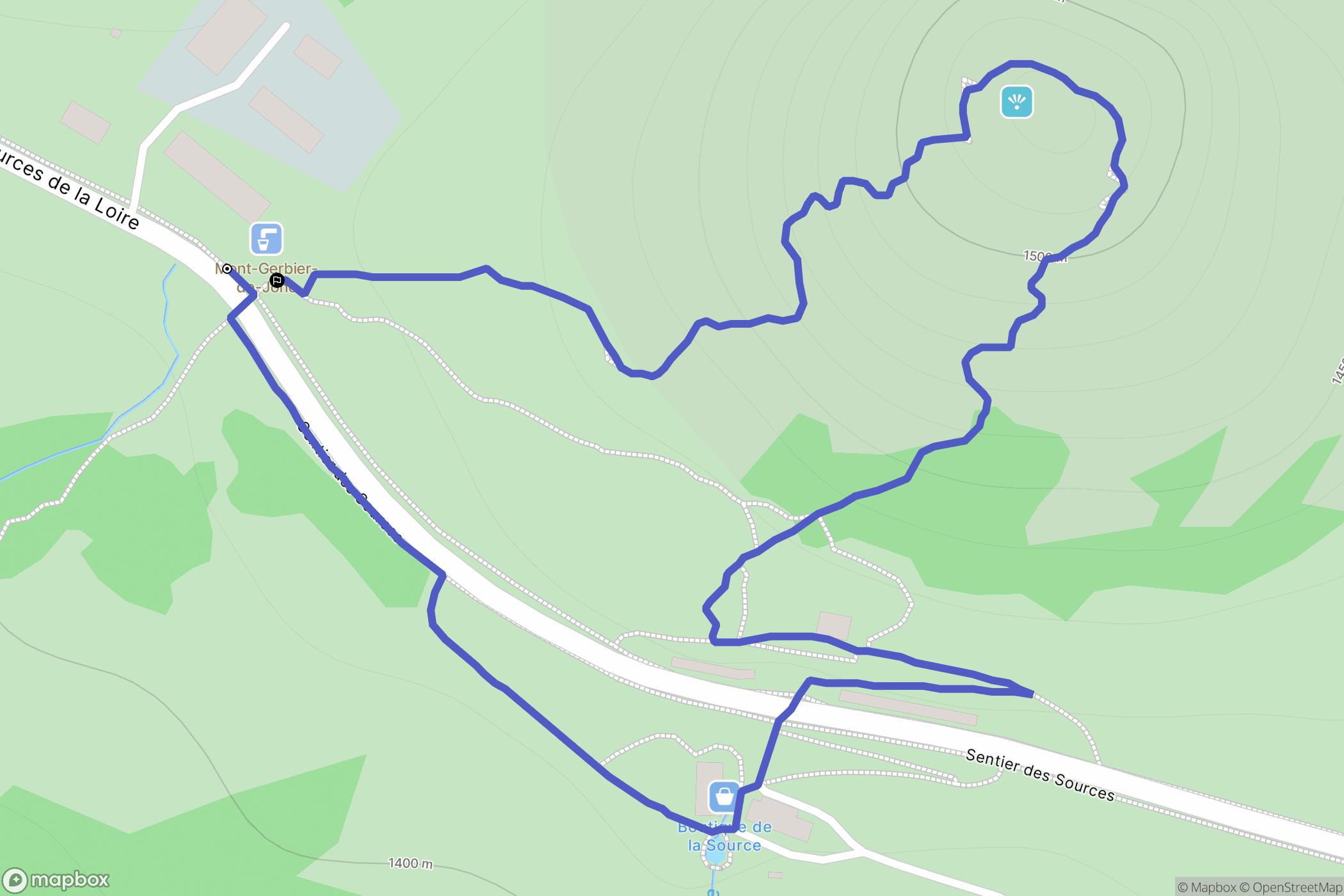 Saint-Martial: routekaart voor buitenactiviteiten - France