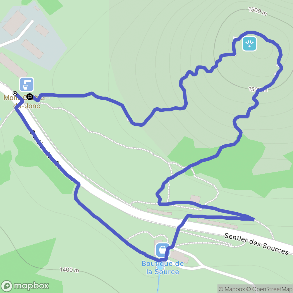 Saint-Martial: routekaart voor buitenactiviteiten - France
