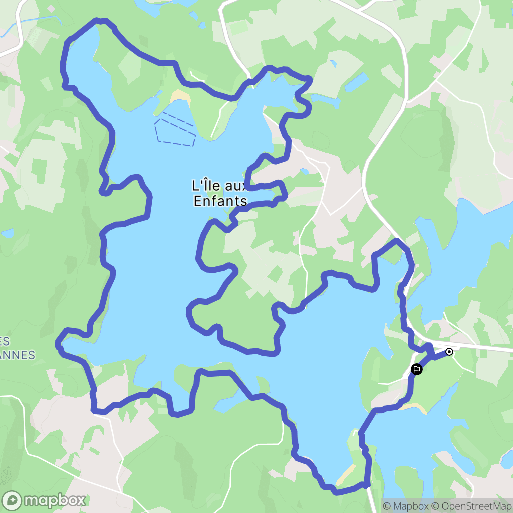 Razès : carte du parcours de randonnée - France