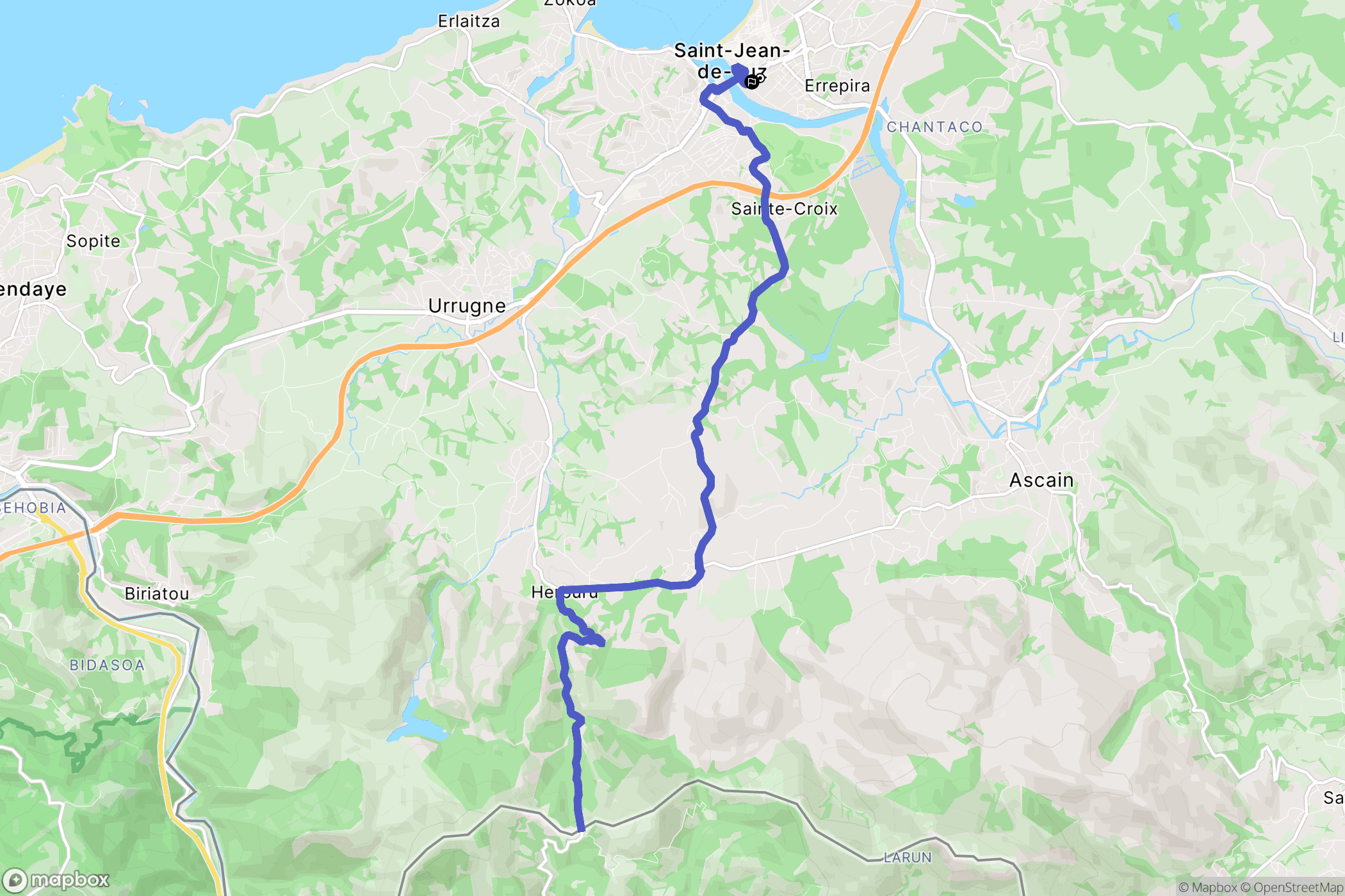 Saint-Jean-de-Luz: routekaart voor buitenactiviteiten - France
