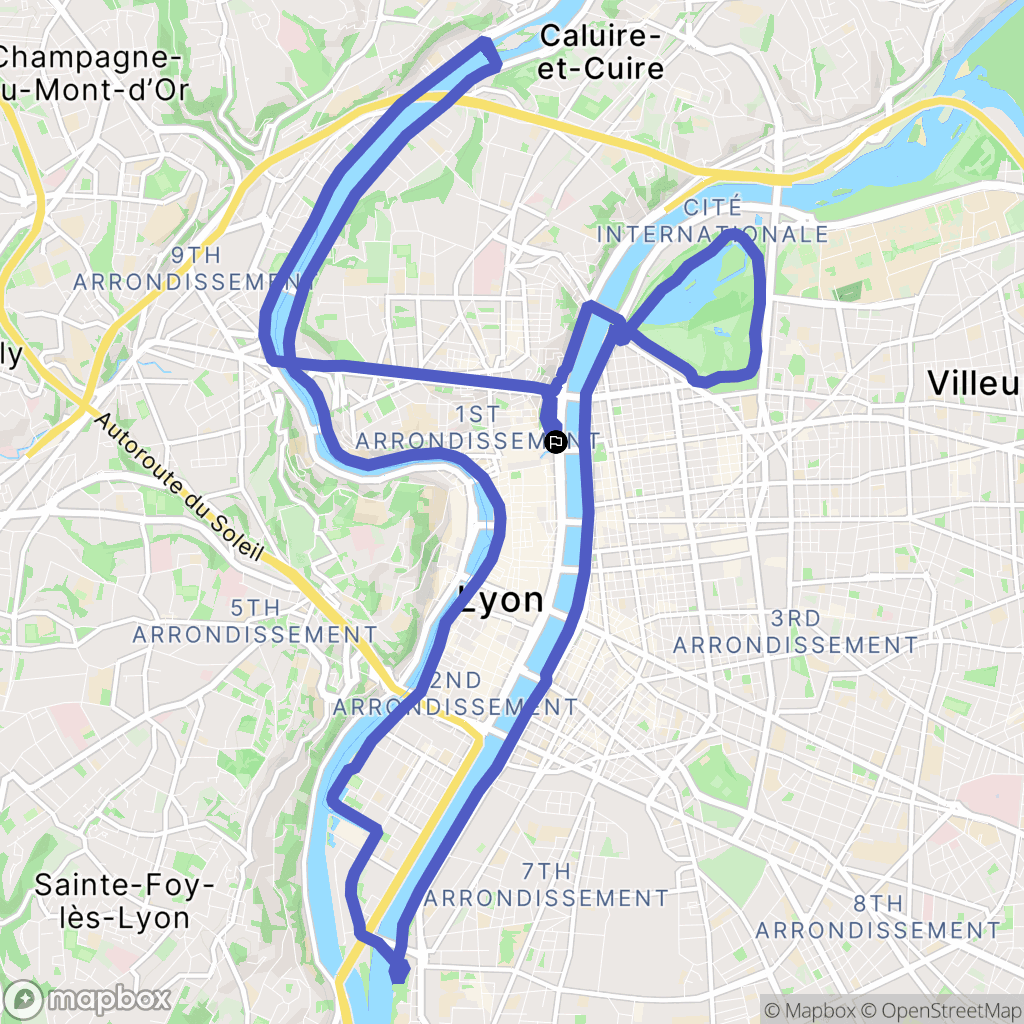 Lyon: routekaart voor buitenactiviteiten - France