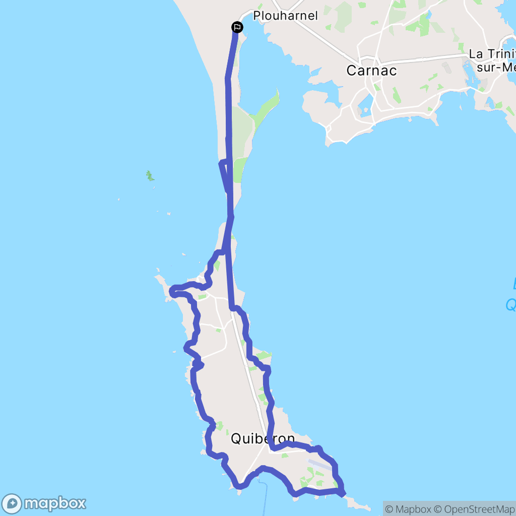 Plouharnel: routekaart voor buitenactiviteiten - France