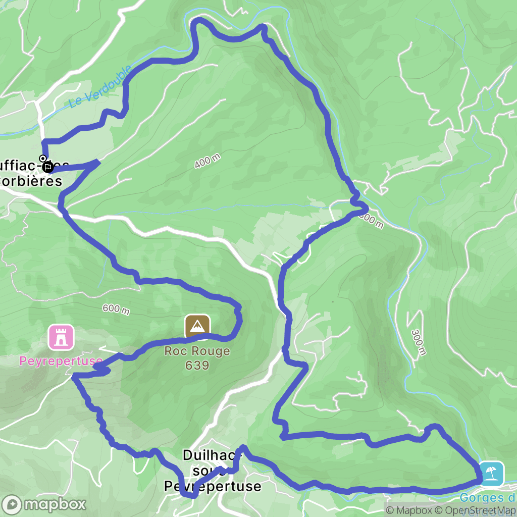 Rouffiac-des-Corbières: routekaart voor buitenactiviteiten - France