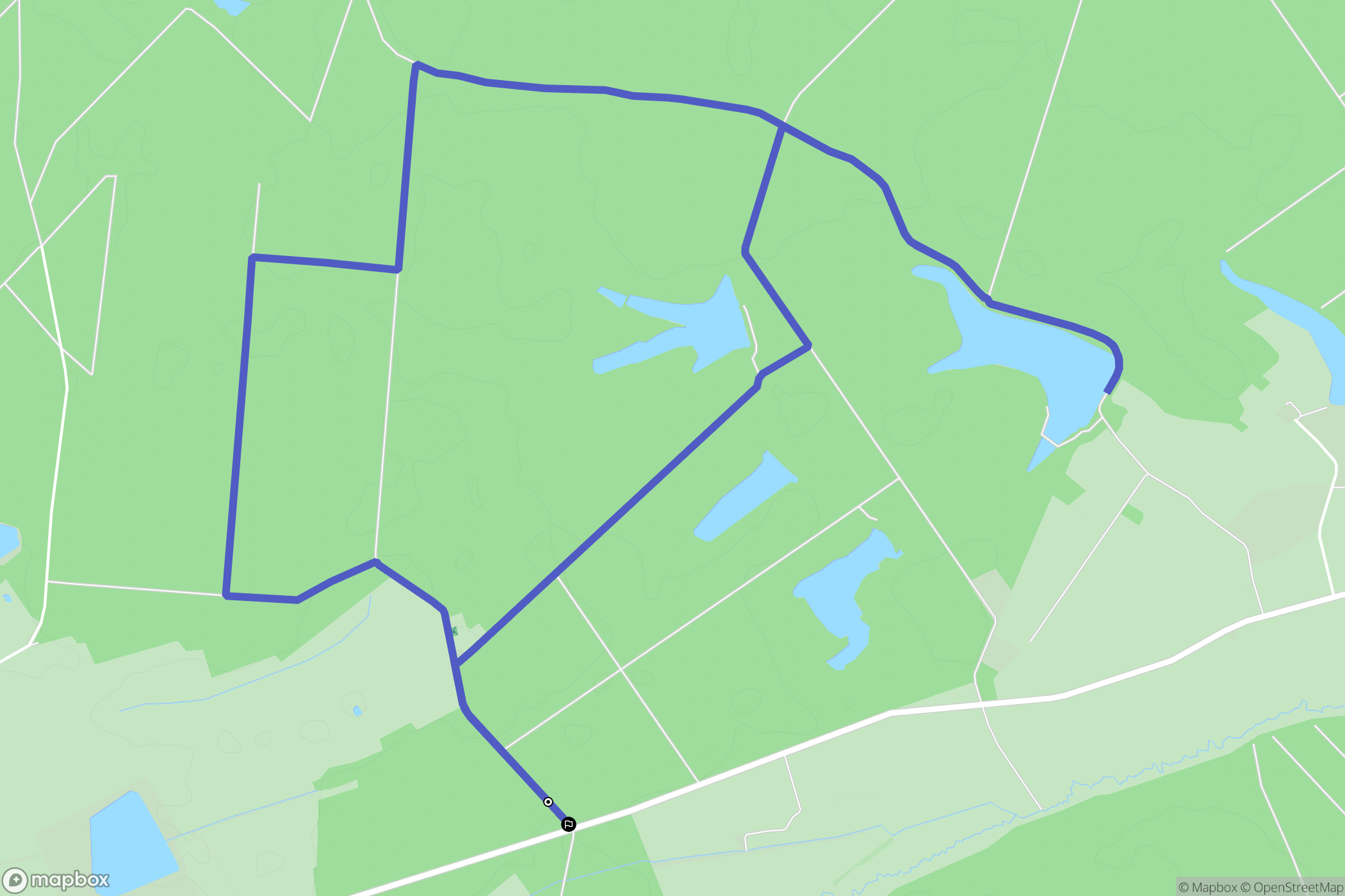 Royaumeix : carte du parcours de randonnée - France