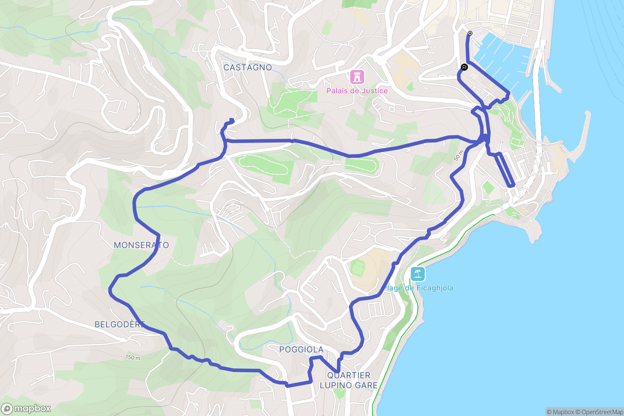Bastia: routekaart voor buitenactiviteiten - France