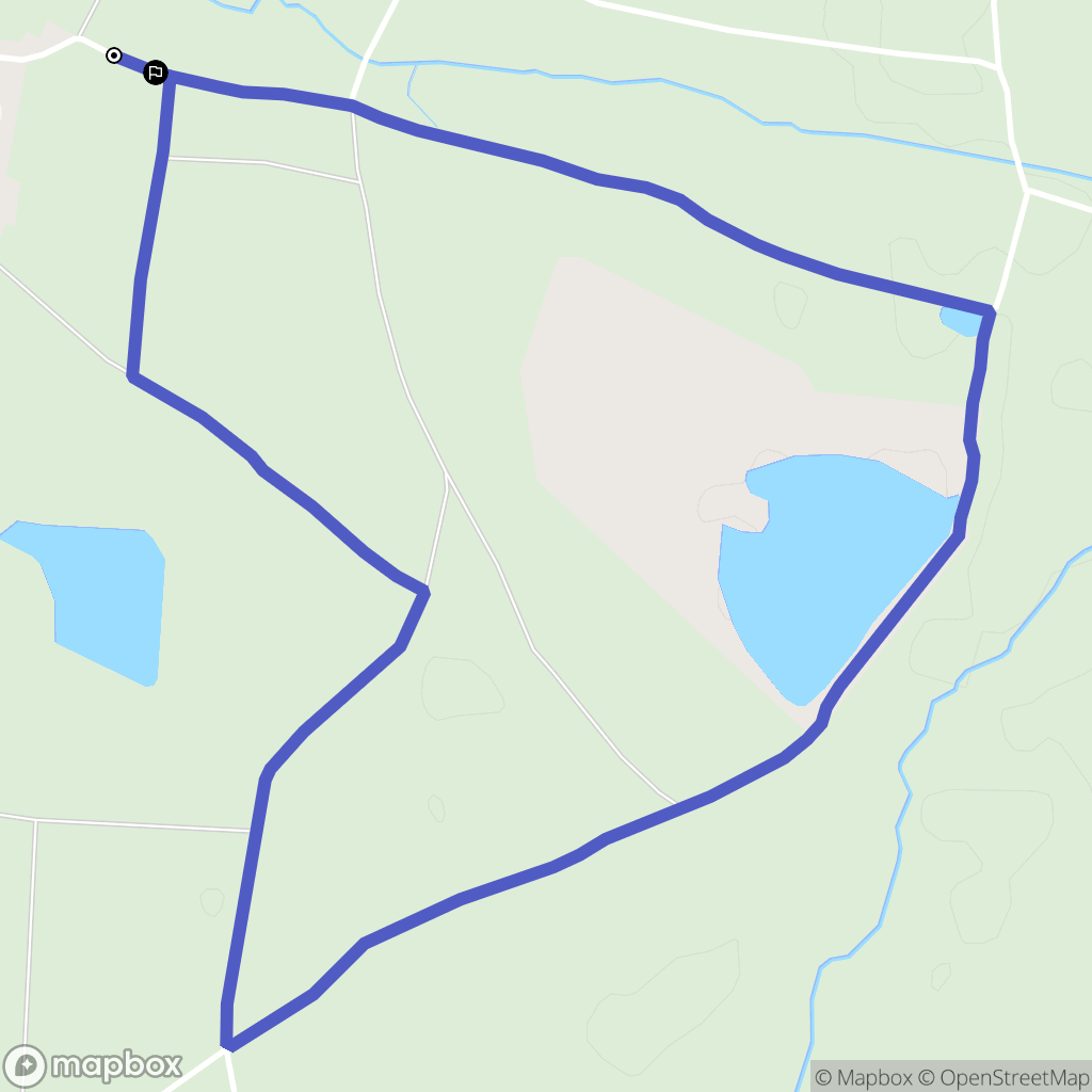 Précieux : carte du parcours de randonnée - France
