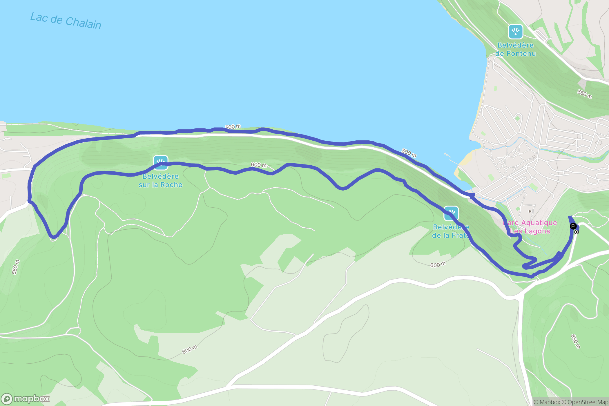 Fontenu: routekaart voor buitenactiviteiten - France