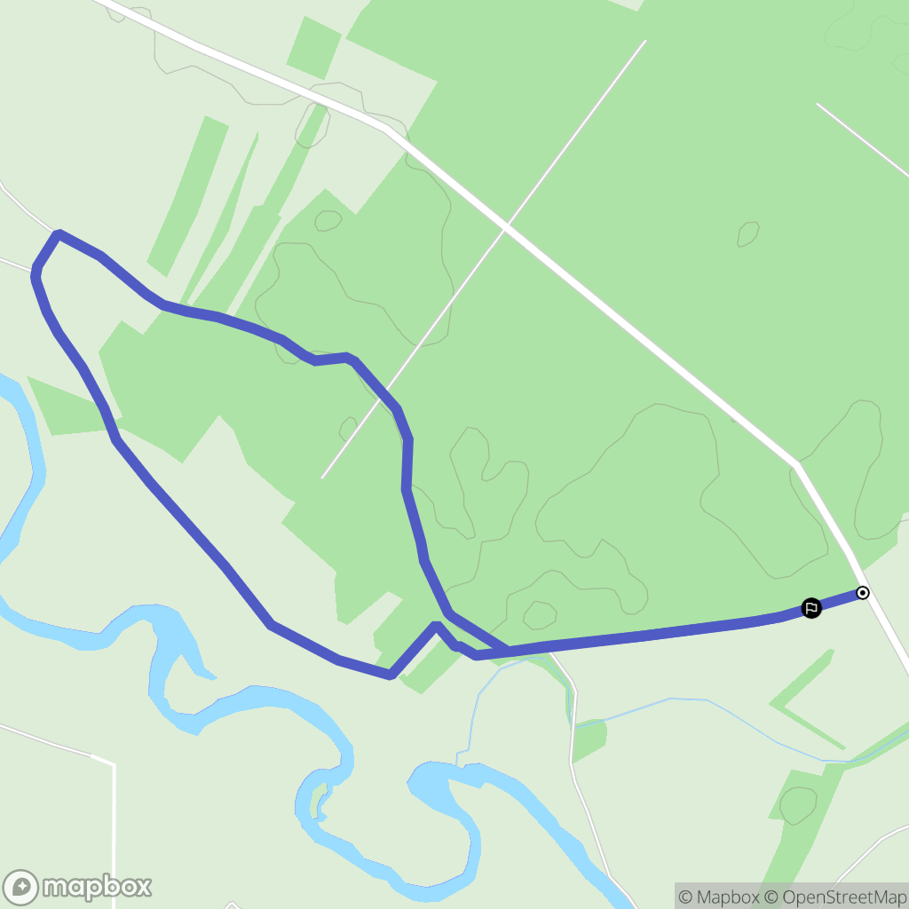 Pesmes : carte du parcours de randonnée - France