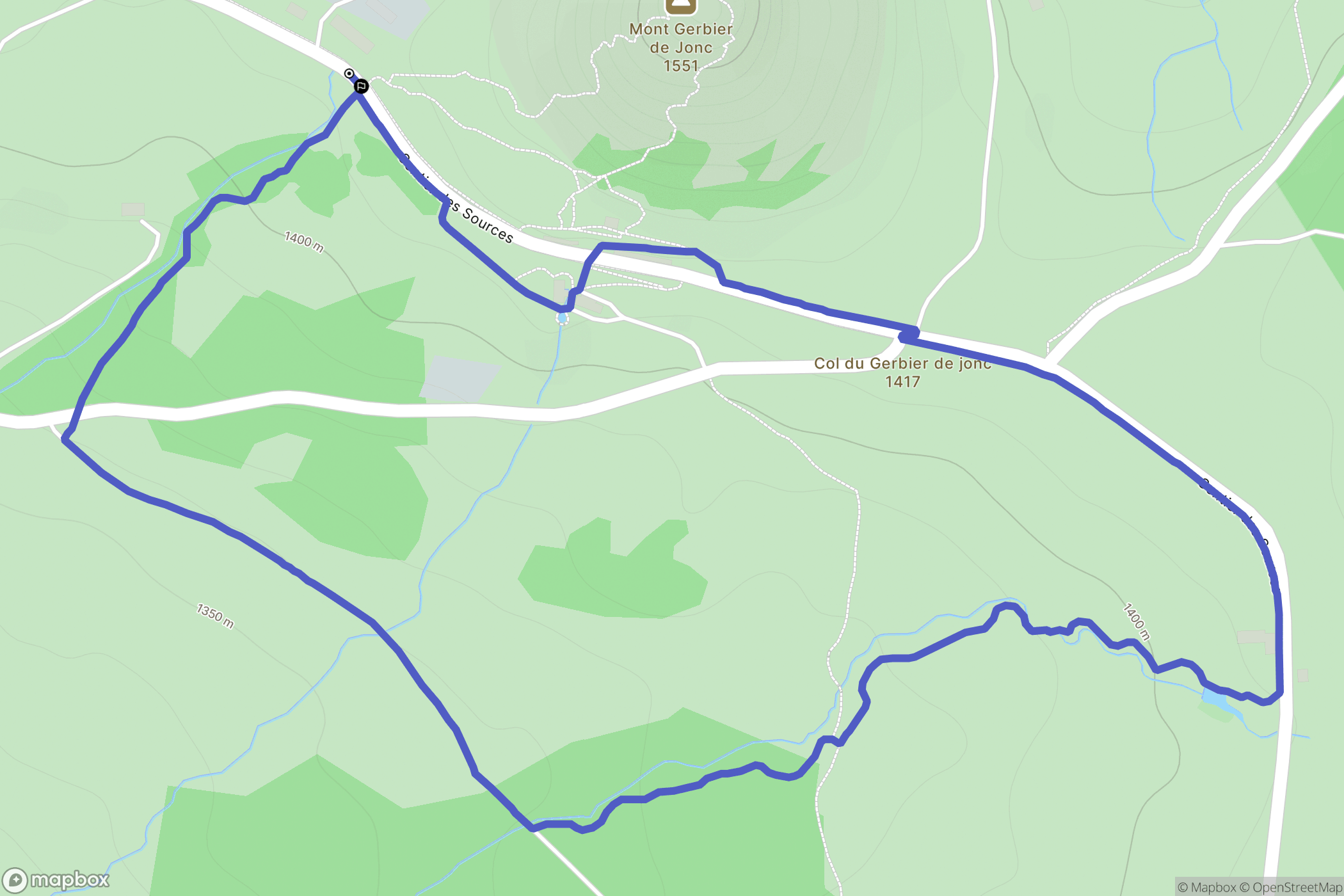 Saint-Martial: routekaart voor buitenactiviteiten - France