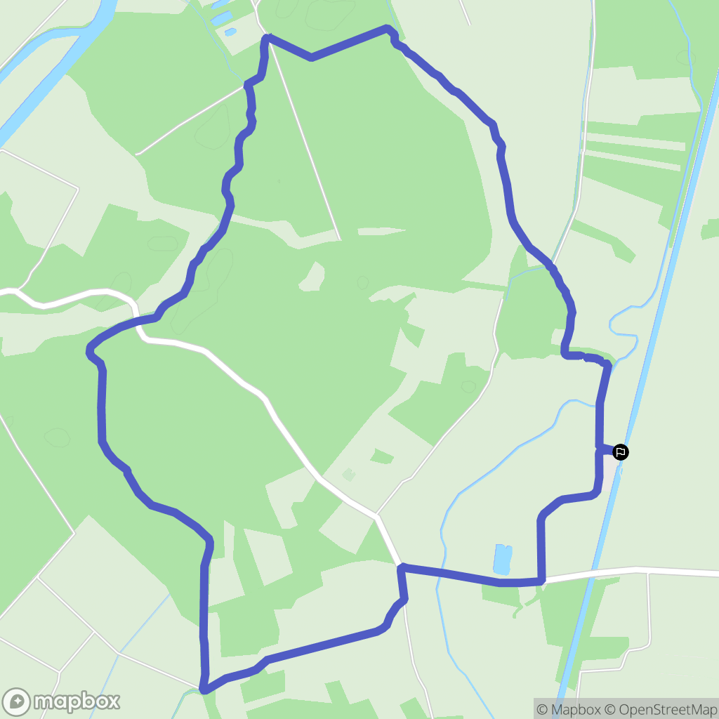 Gerstheim : carte du parcours de randonnée - France