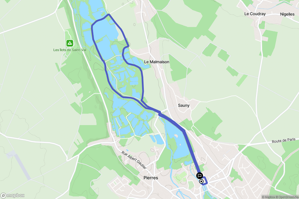 Maintenon: routekaart voor buitenactiviteiten - France