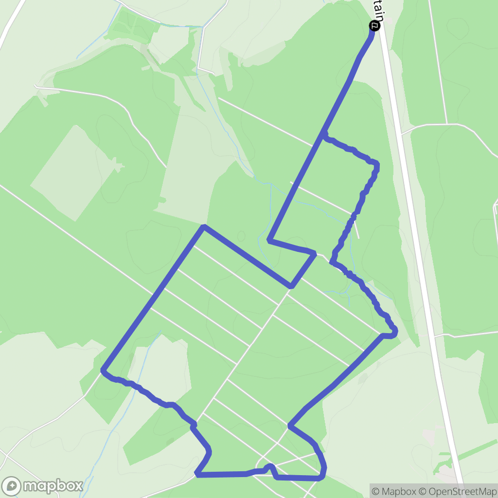 Longuyon : carte du parcours de randonnée - France