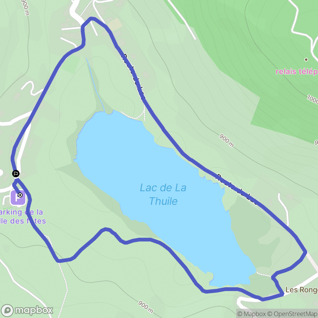 La Thuile: routekaart voor buitenactiviteiten - France