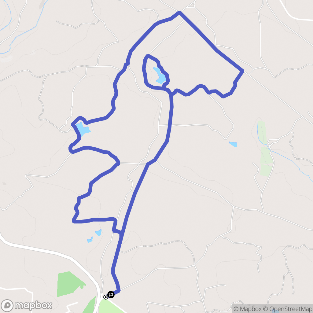 Roquebrune-sur-Argens : carte du parcours de randonnée - France