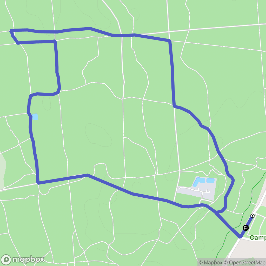 Notre-Dame-de-Monts : carte du parcours de randonnée - France