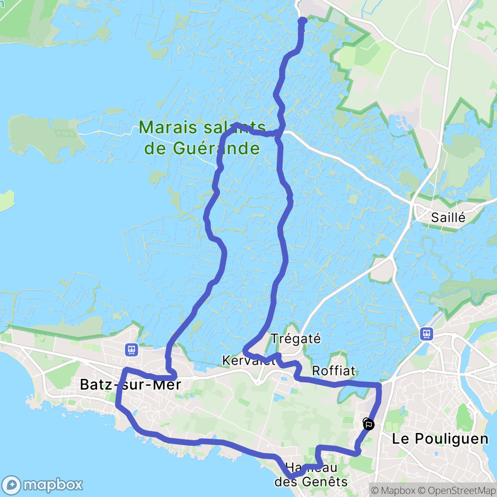 Batz-sur-Mer: routekaart voor buitenactiviteiten - France
