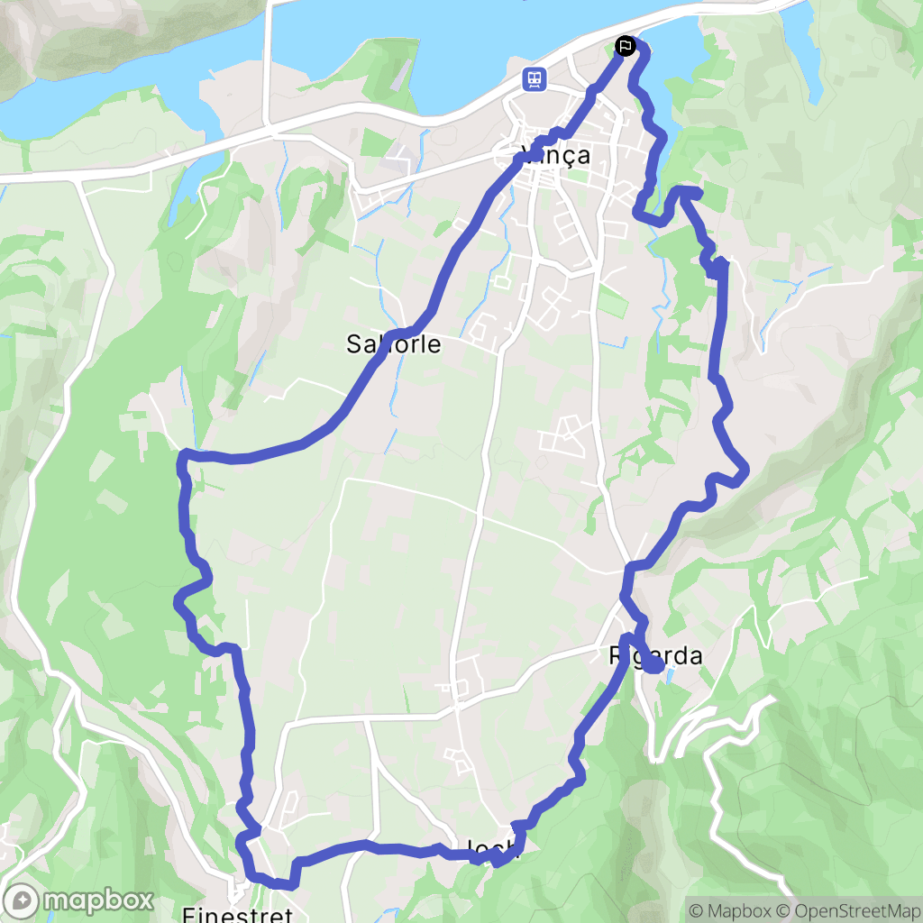 Vinça: routekaart voor buitenactiviteiten - France