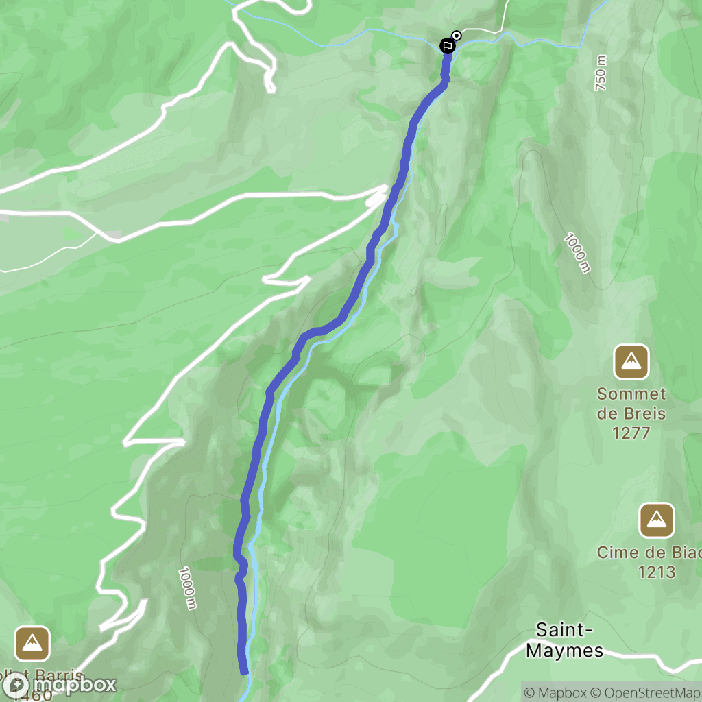 Rougon: routekaart voor buitenactiviteiten - France