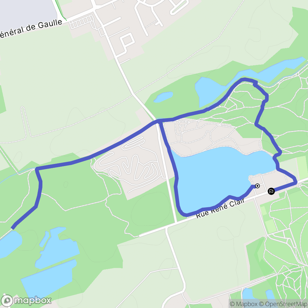 Wingles : carte du parcours de randonnée - France