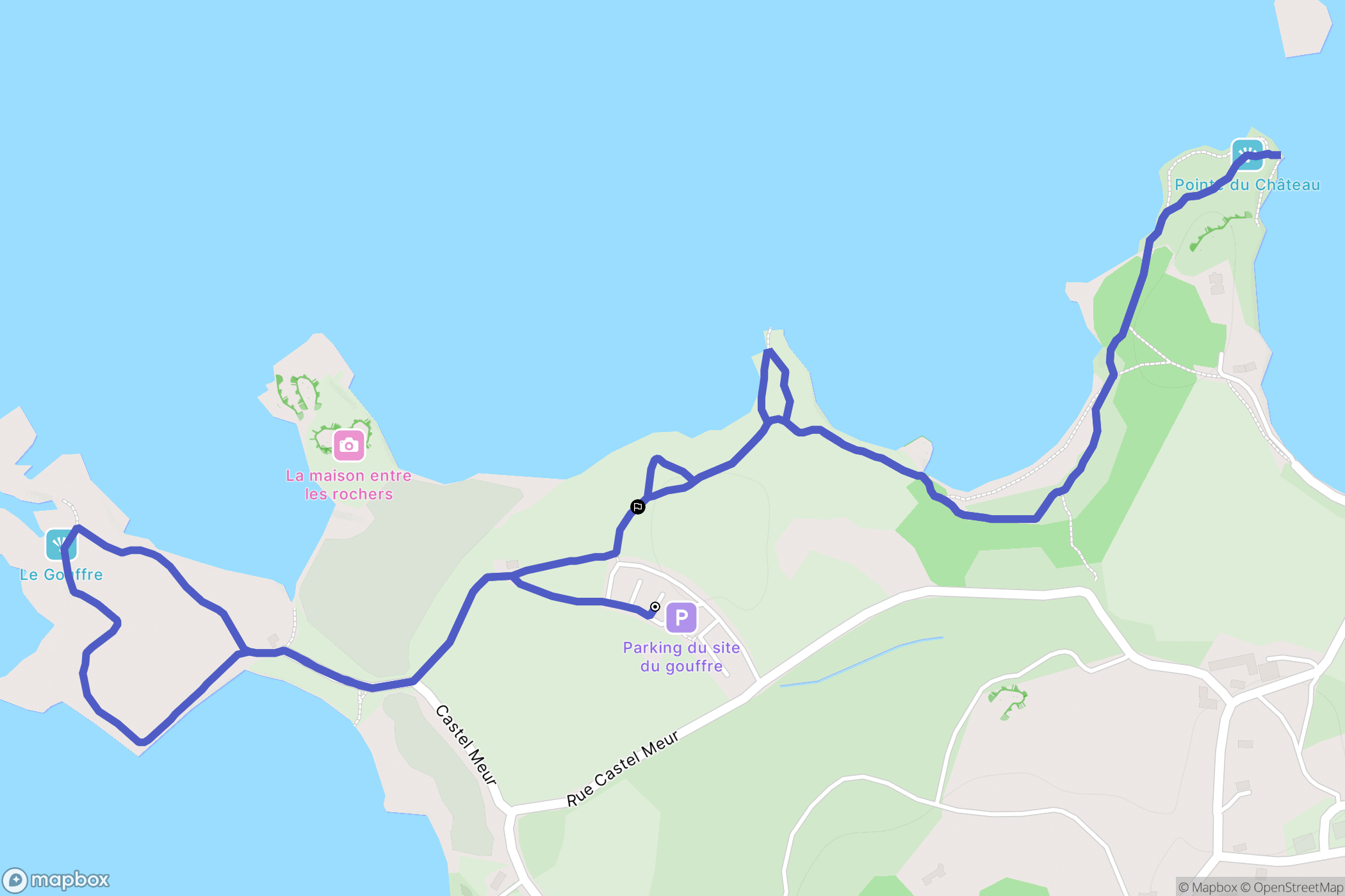 Plougrescant: routekaart voor buitenactiviteiten - France