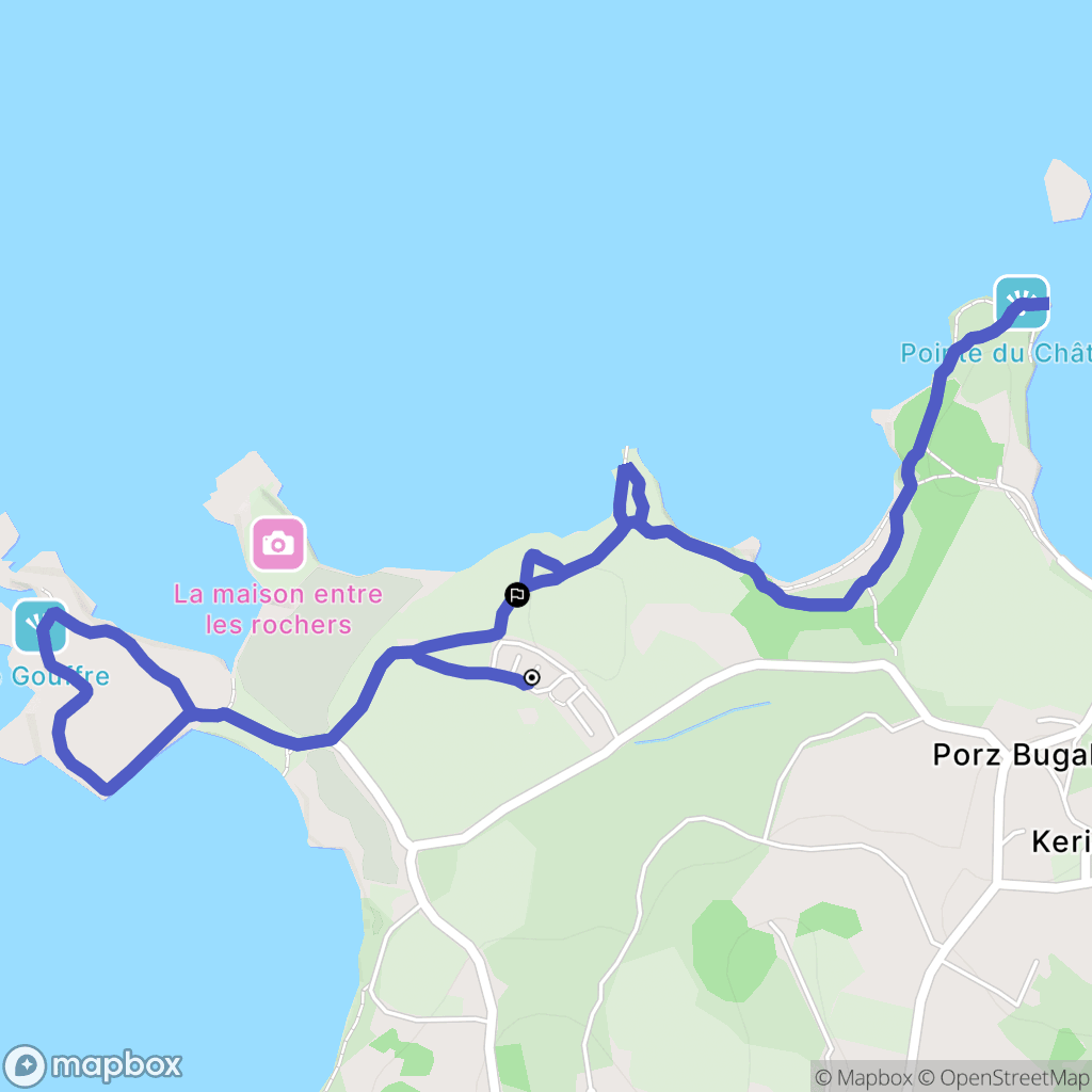 Plougrescant: routekaart voor buitenactiviteiten - France