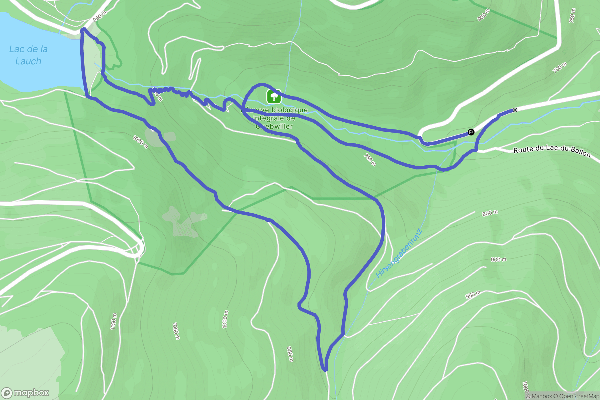 Linthal: routekaart voor buitenactiviteiten - France