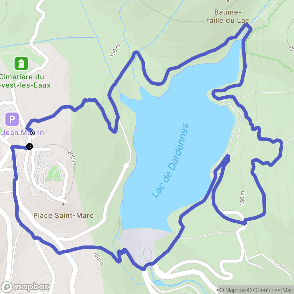 Le Revest-les-Eaux: routekaart voor buitenactiviteiten - France