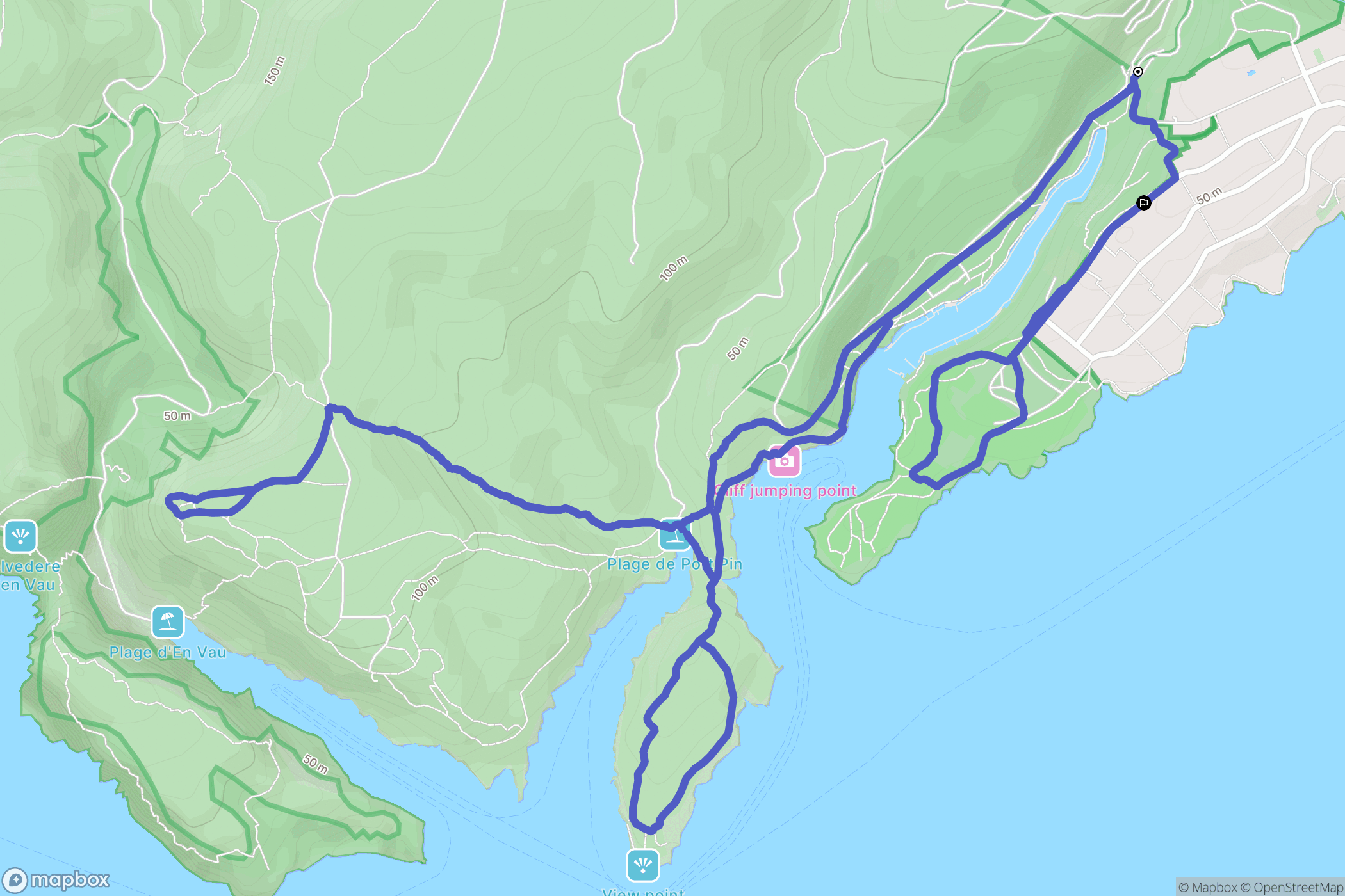 Cassis: routekaart voor buitenactiviteiten - France