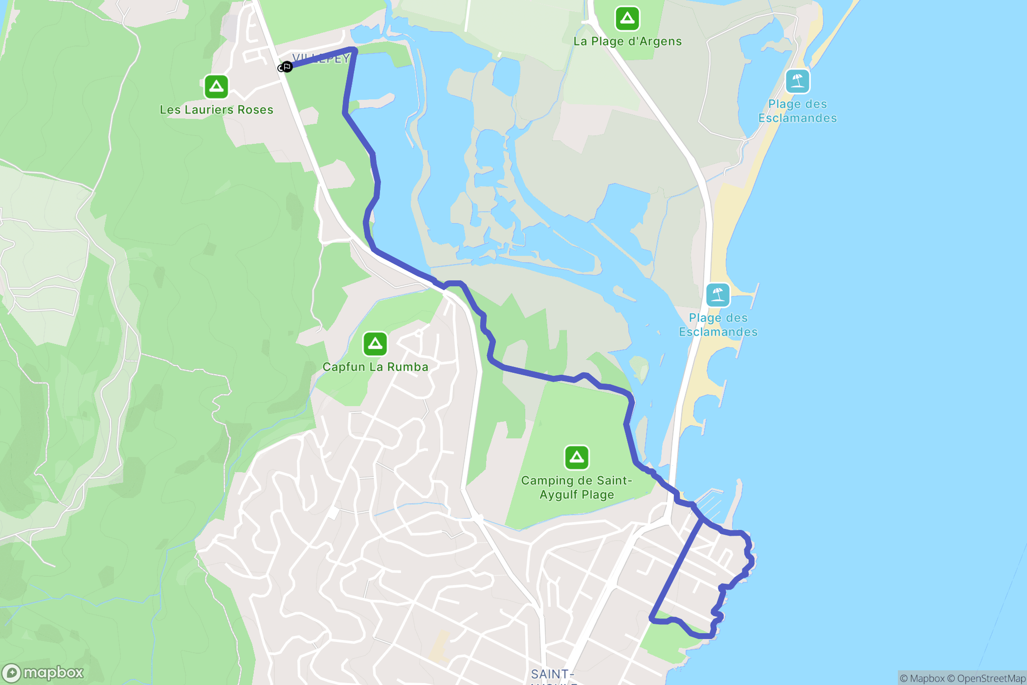 Fréjus: routekaart voor buitenactiviteiten - France