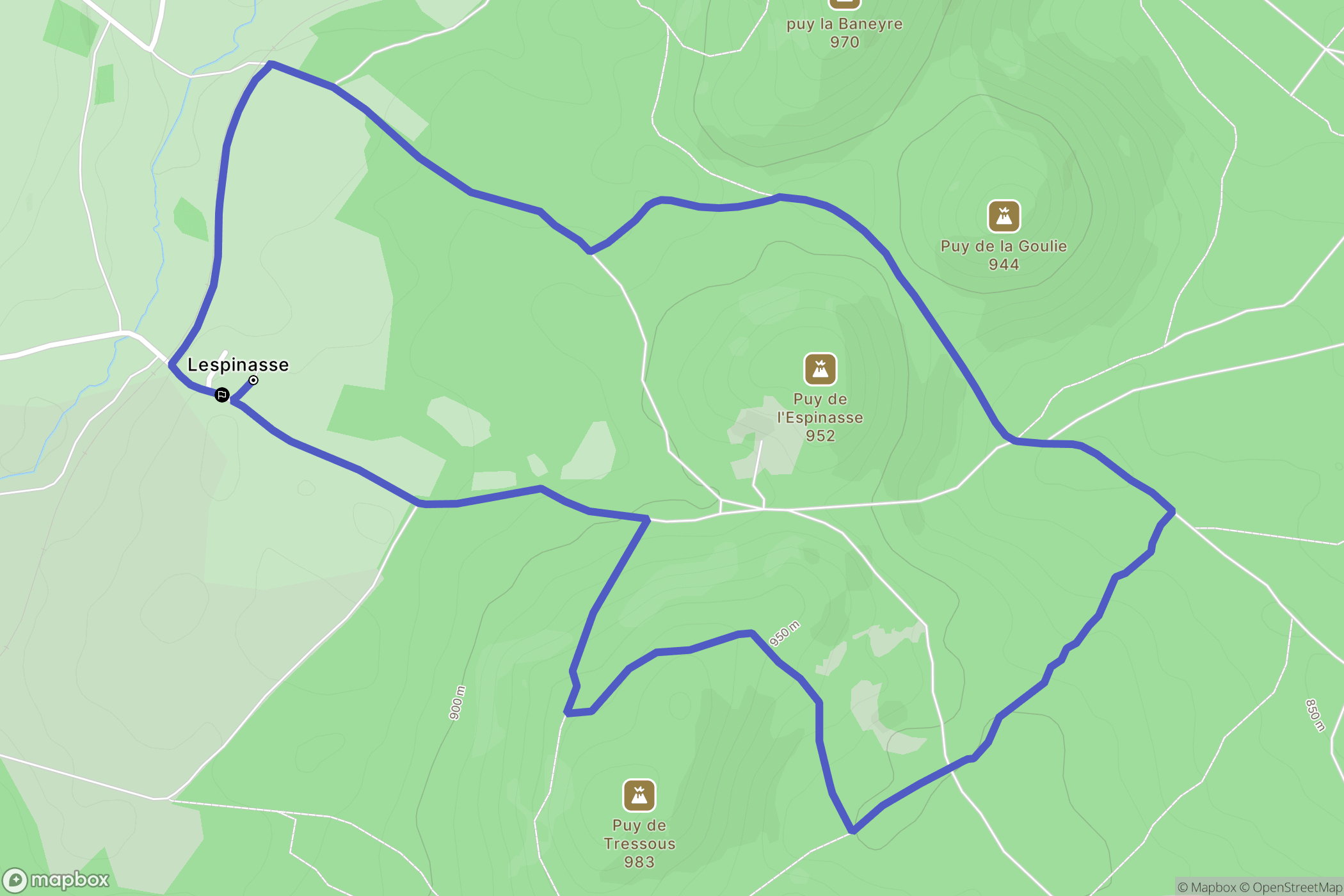 Pulvérières: routekaart voor buitenactiviteiten - France