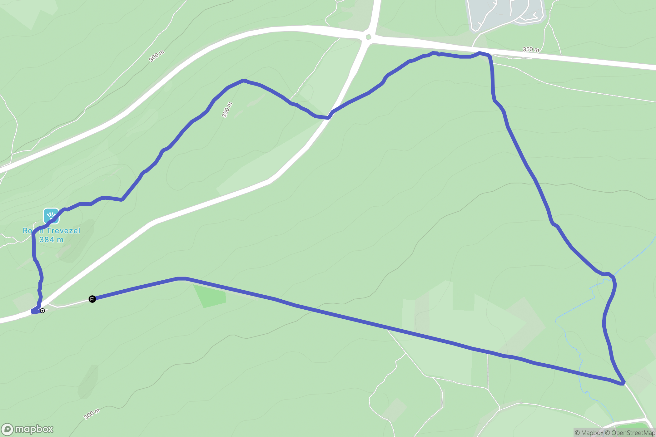 La Feuillée: routekaart voor buitenactiviteiten - France