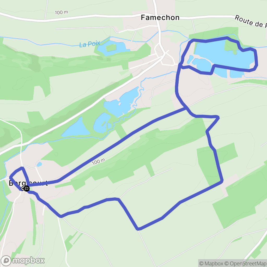 Bergicourt: routekaart voor buitenactiviteiten - France