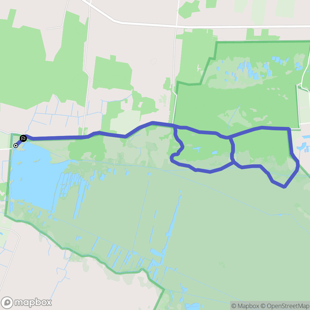 Zastawie: mapa trasy - Poland