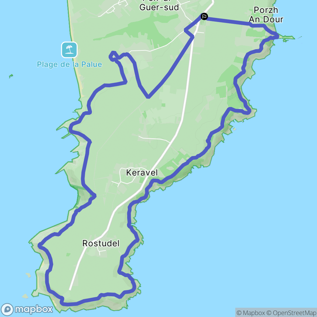 Crozon: routekaart voor buitenactiviteiten - France