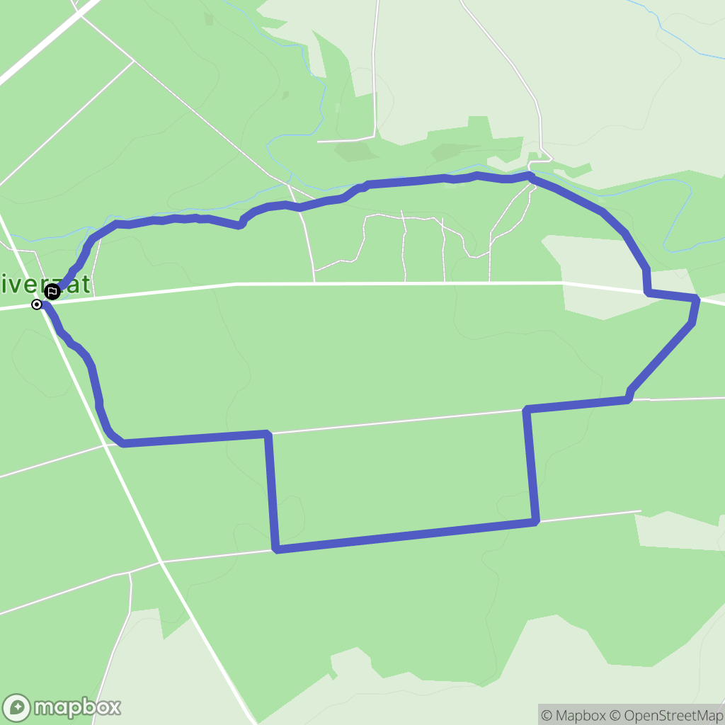 Deneuille-lès-Chantelle : carte du parcours de randonnée - France