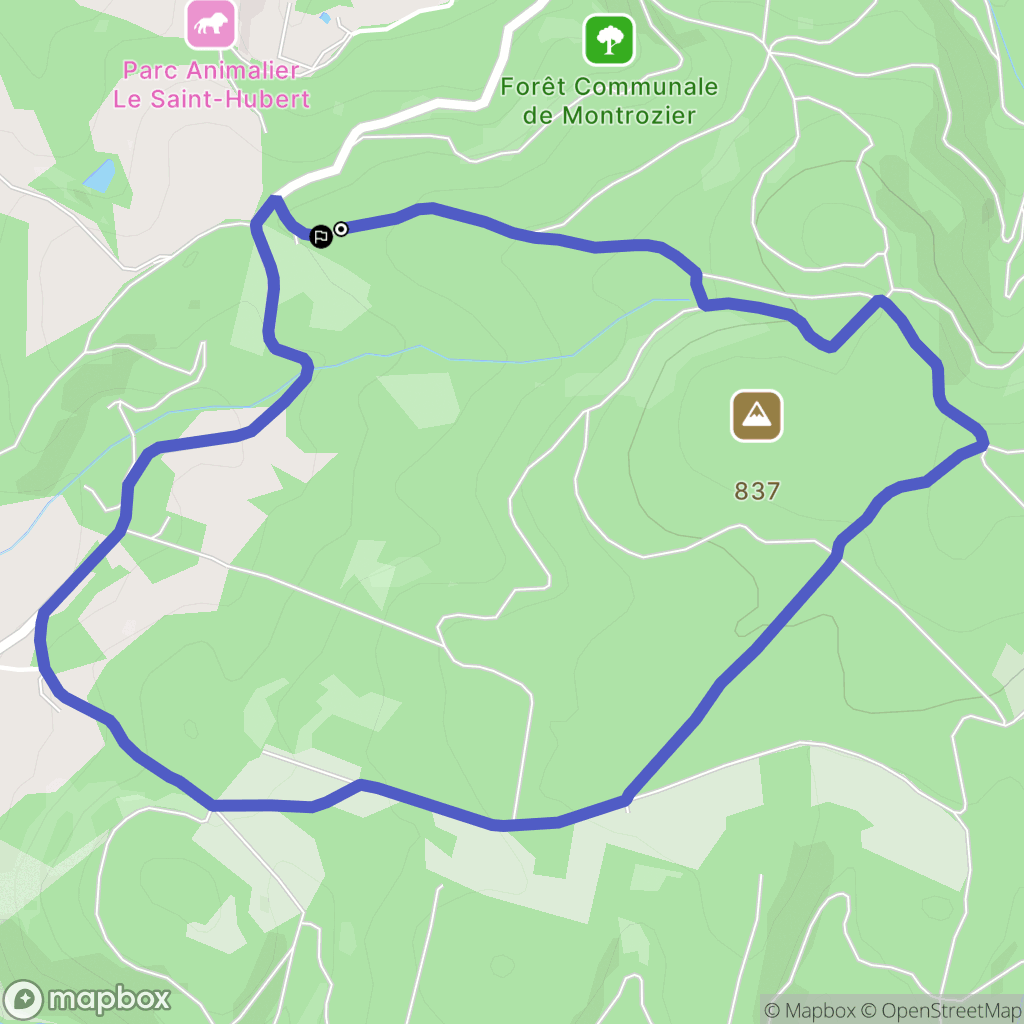 Montrozier: routekaart voor buitenactiviteiten - France