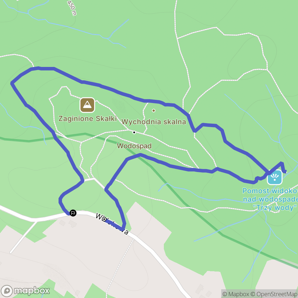 Kombornia: mapa trasy - Poland