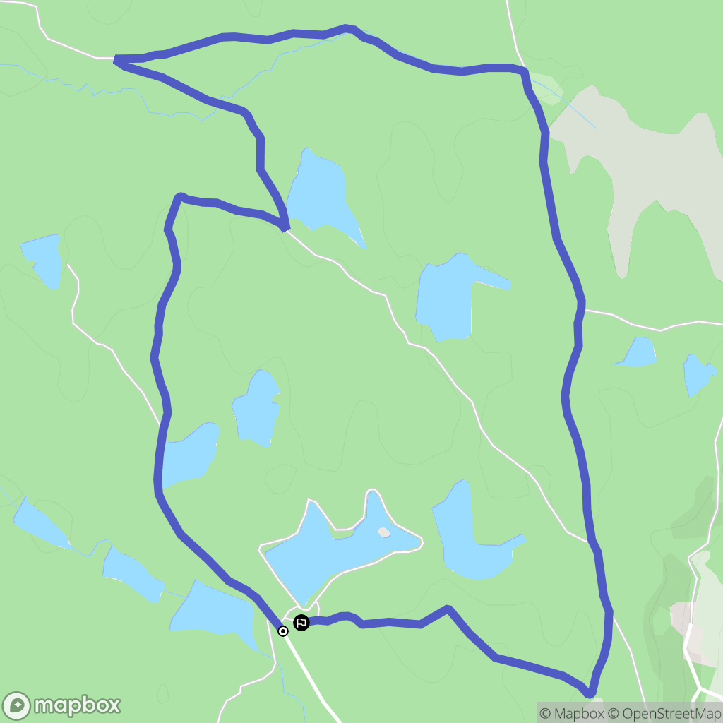 Bossieu : carte du parcours de randonnée - France