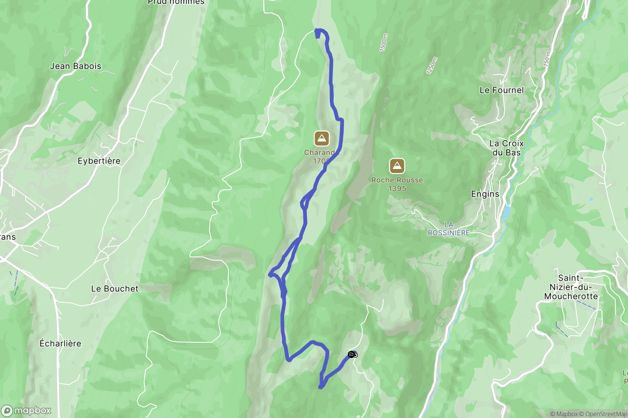 Lans-en-Vercors: routekaart voor buitenactiviteiten - France