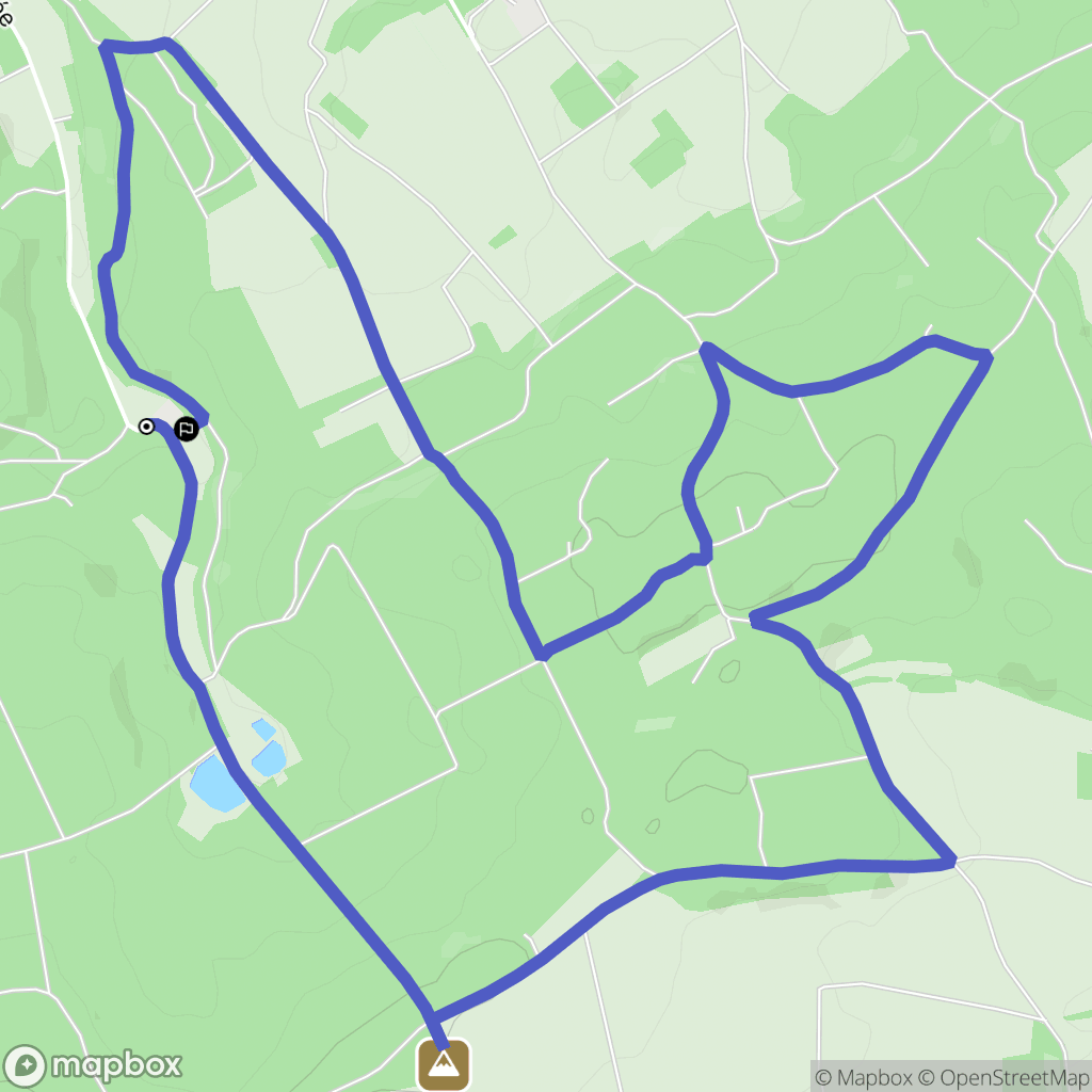 Zillisheim : carte du parcours de randonnée - France