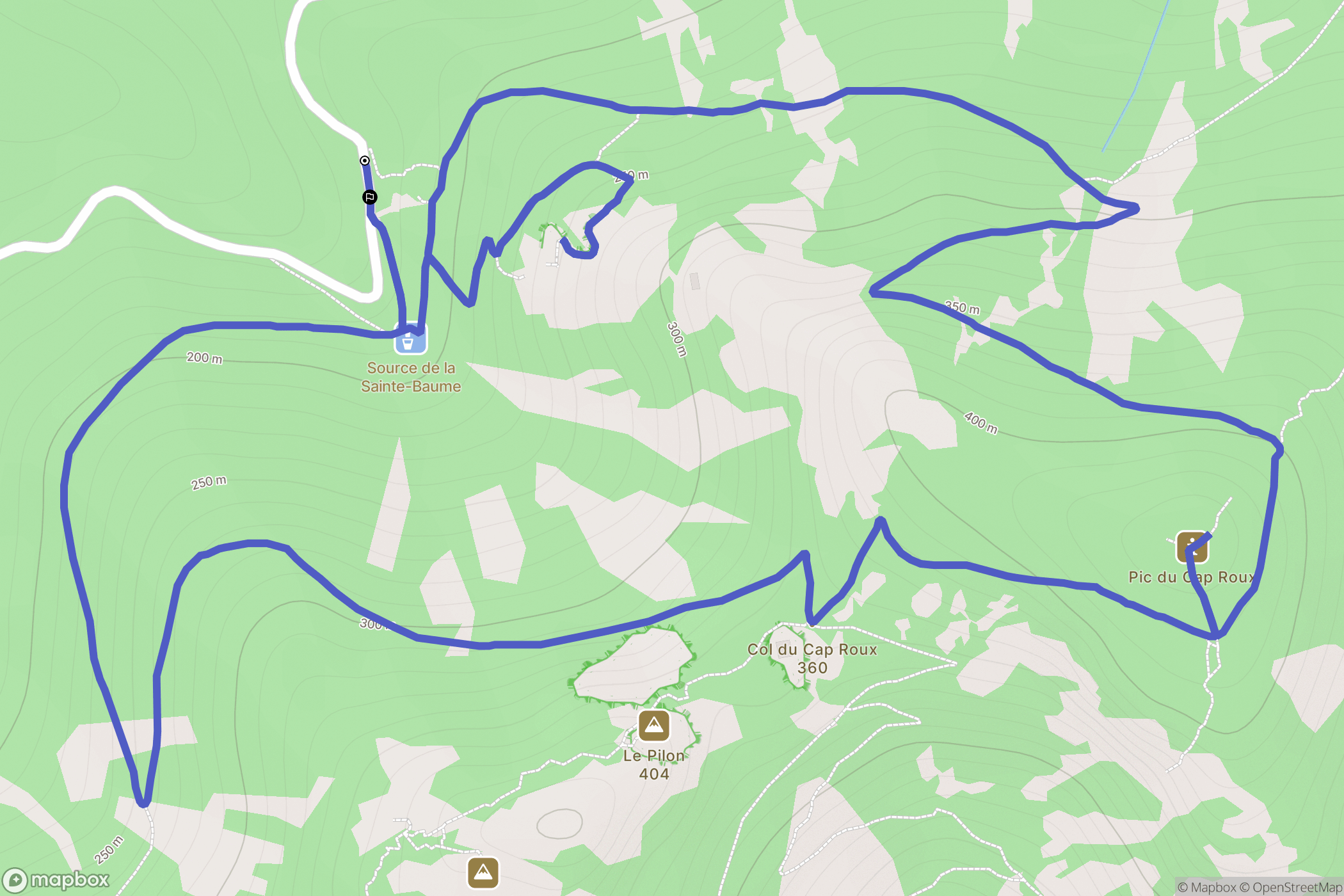 Saint-Raphaël: routekaart voor buitenactiviteiten - France