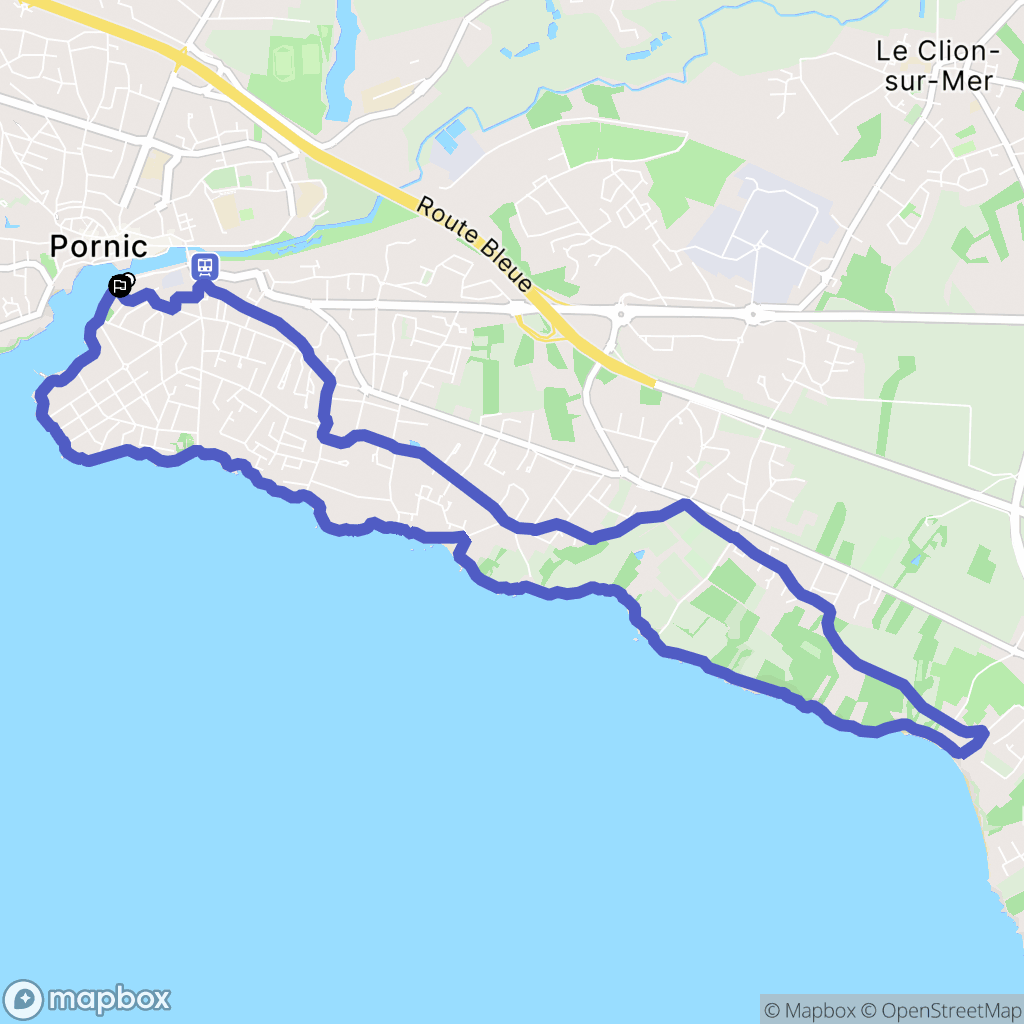 Pornic: routekaart voor buitenactiviteiten - France