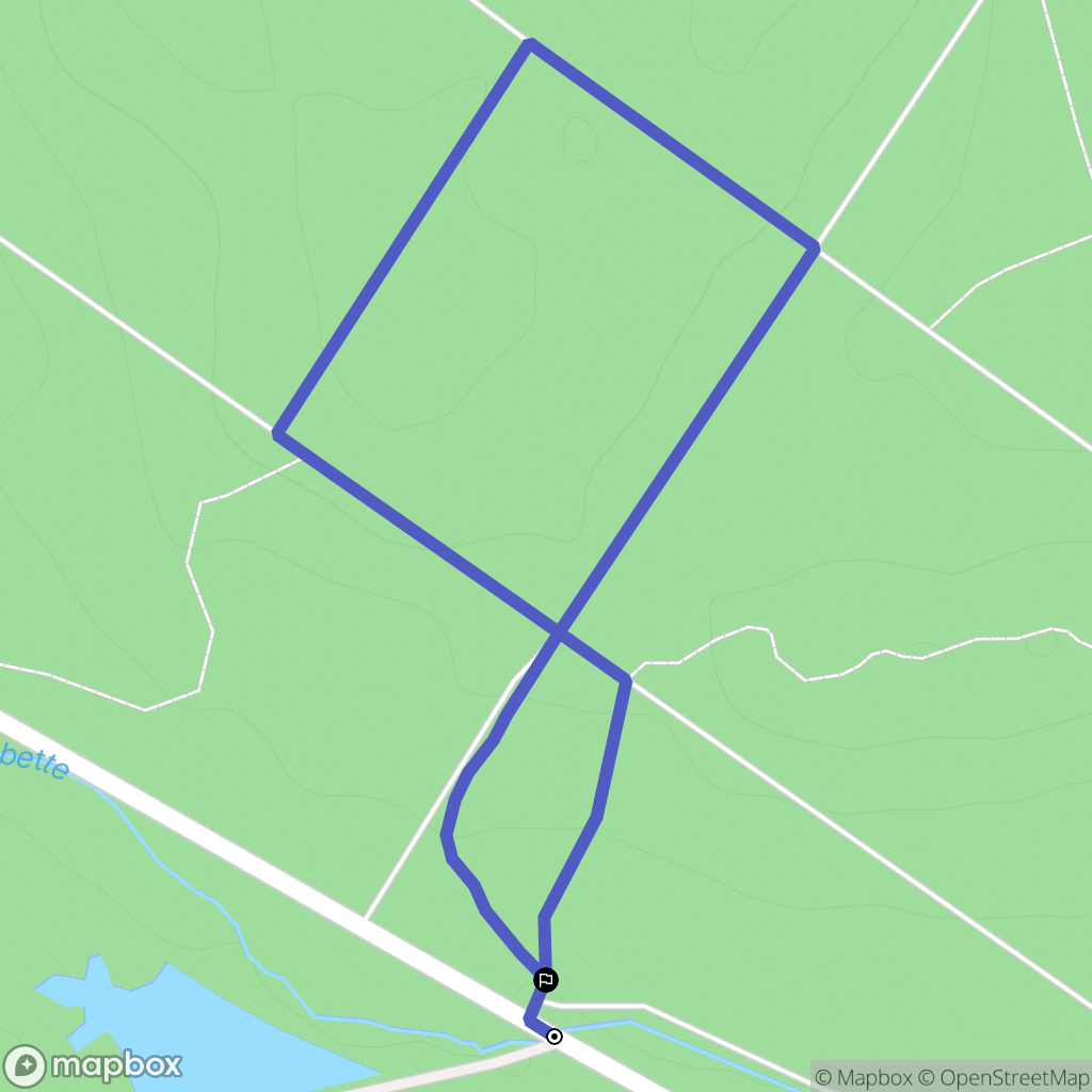 Rochefort-en-Yvelines : carte du parcours de randonnée - France
