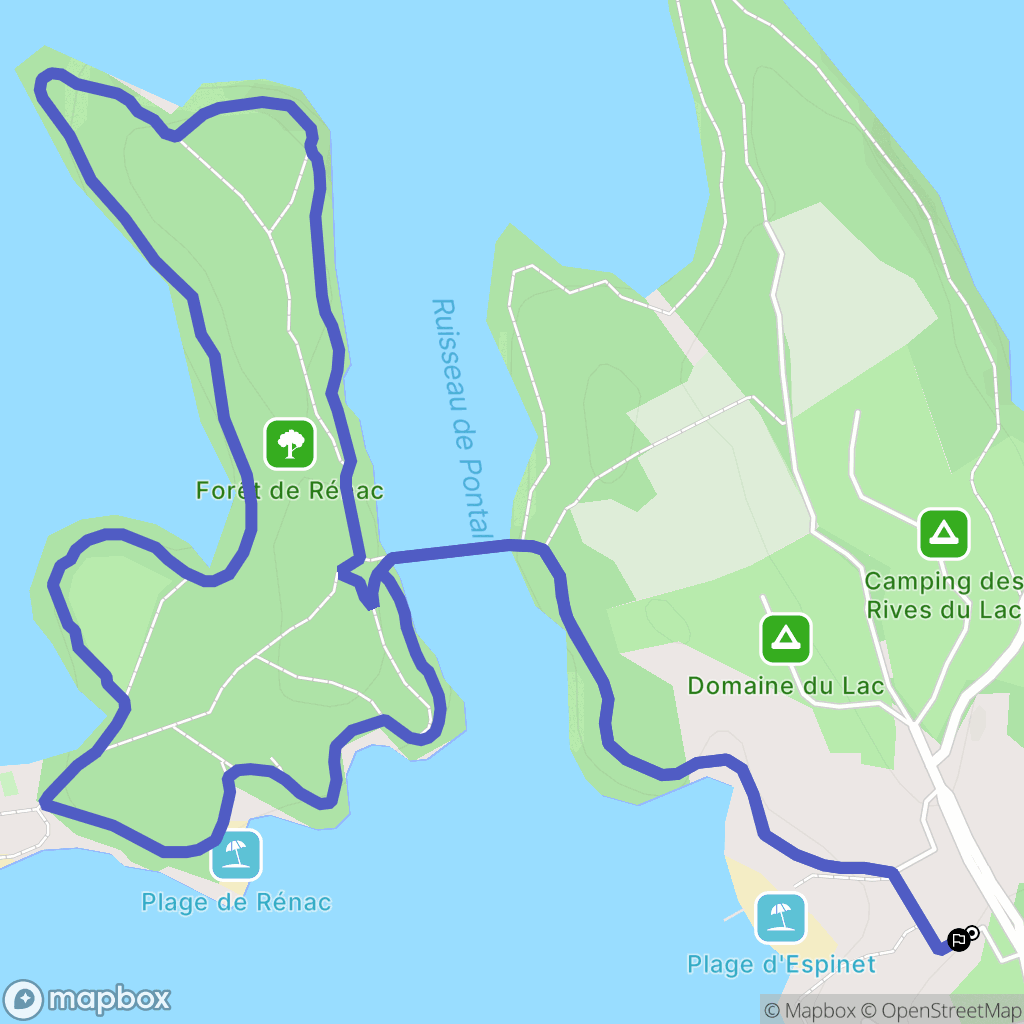 Saint-Gérons: routekaart voor buitenactiviteiten - France