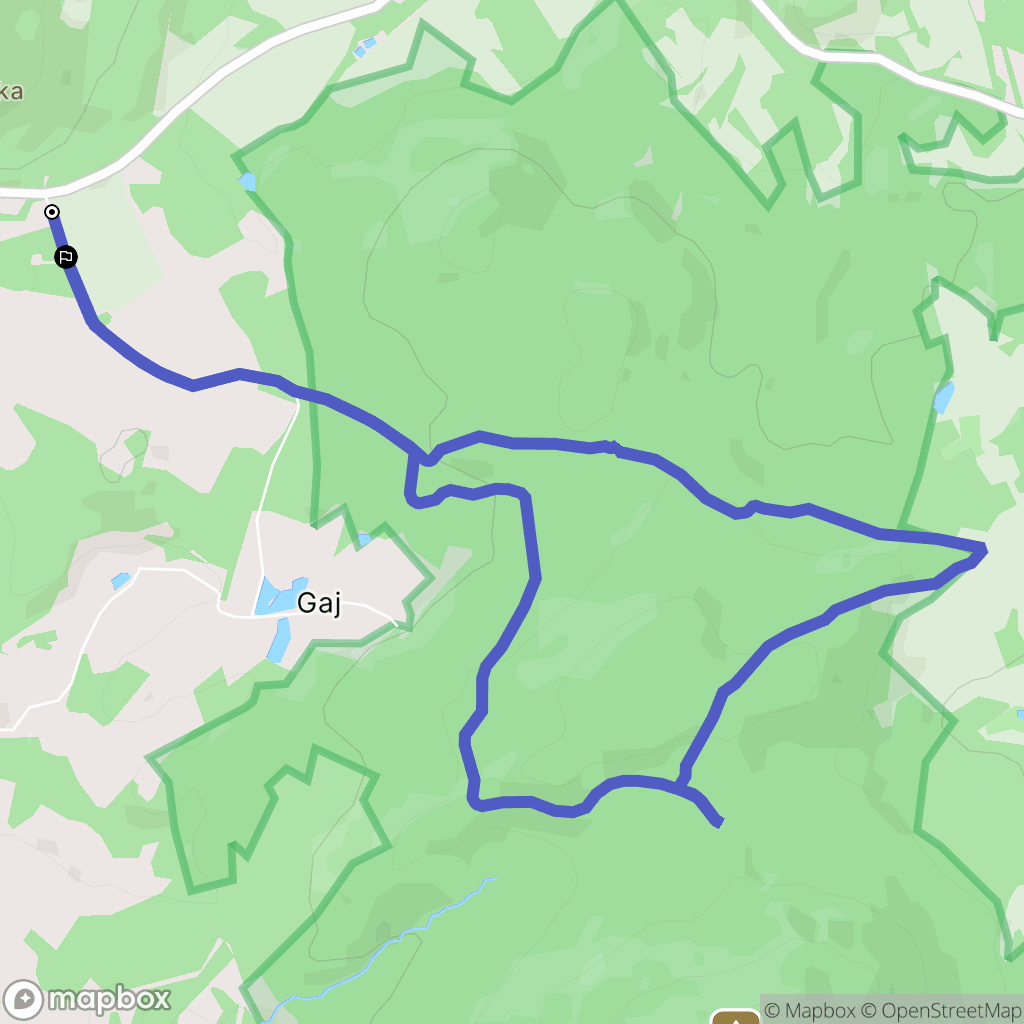 Podzamek: mapa trasy - Poland