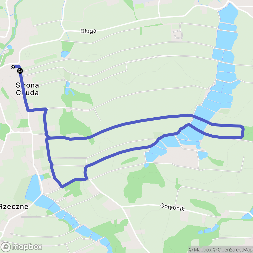 Bestwinka: mapa trasy - Poland